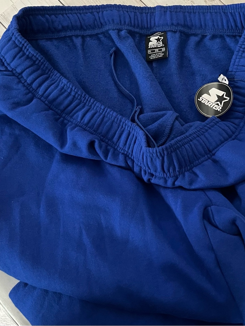 STARTER Men’s Cobalt Blue Sweatpants with Drawstring